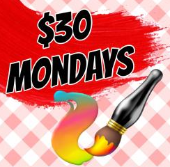 The image for Every Monday just $30!